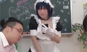cewek cosplay disewa om sampai apem basah